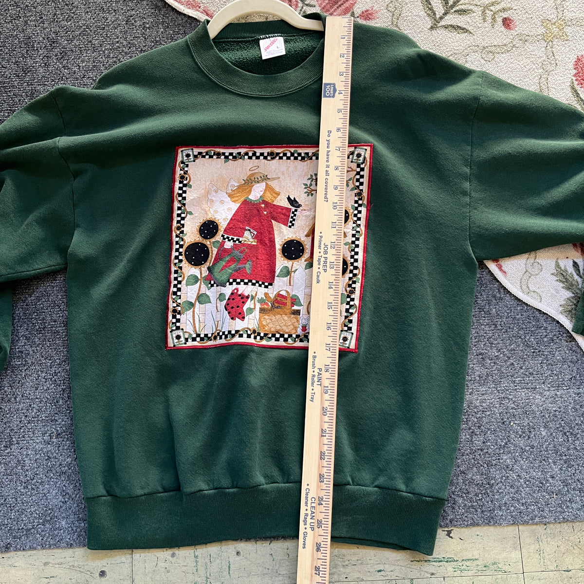 Green Sunflower Sweatshirt (L)
