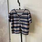 Striped Cardigan (M)