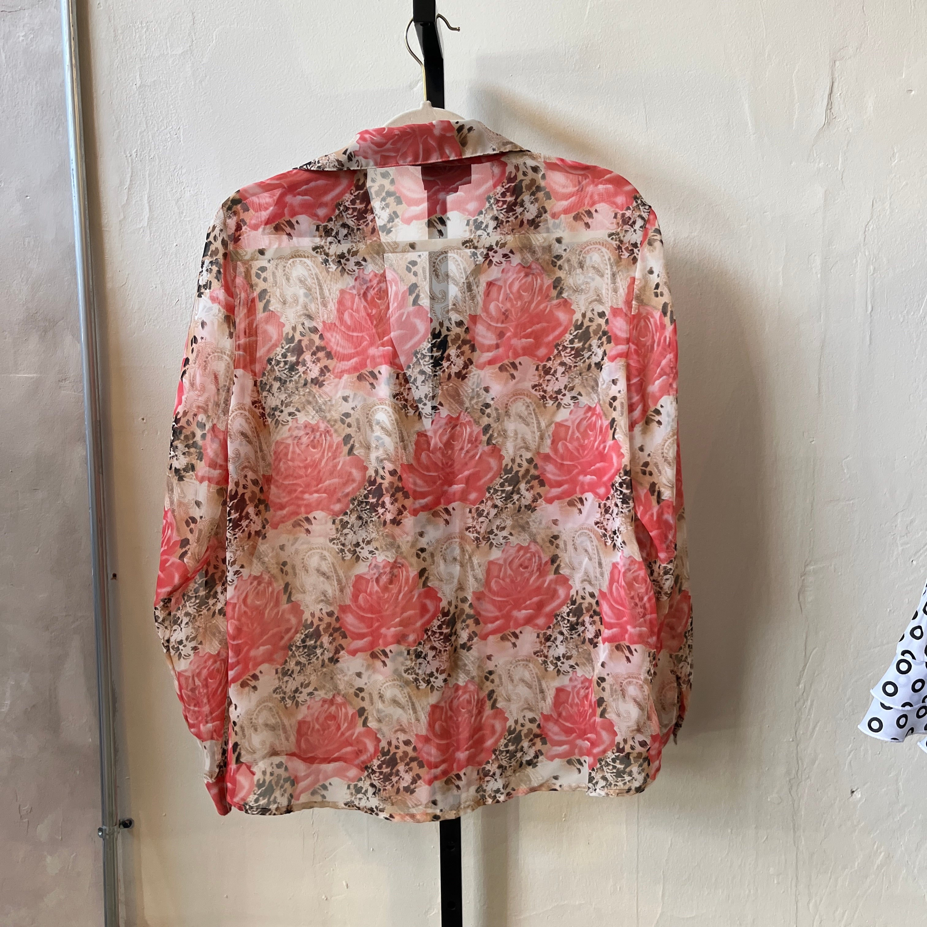 Patterned Button Up (L)
