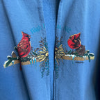 Blue Cardinal Cardigan (XL)
