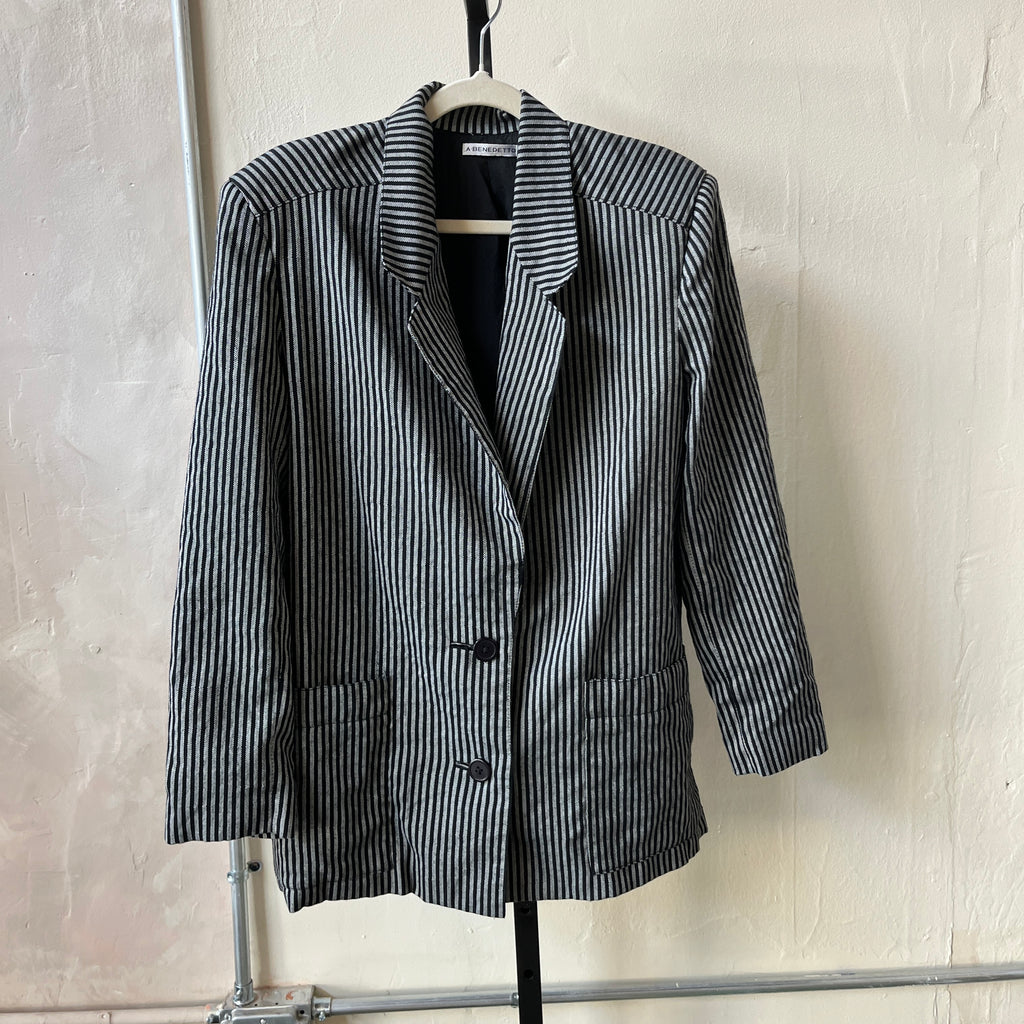 Striped Blazer (M)