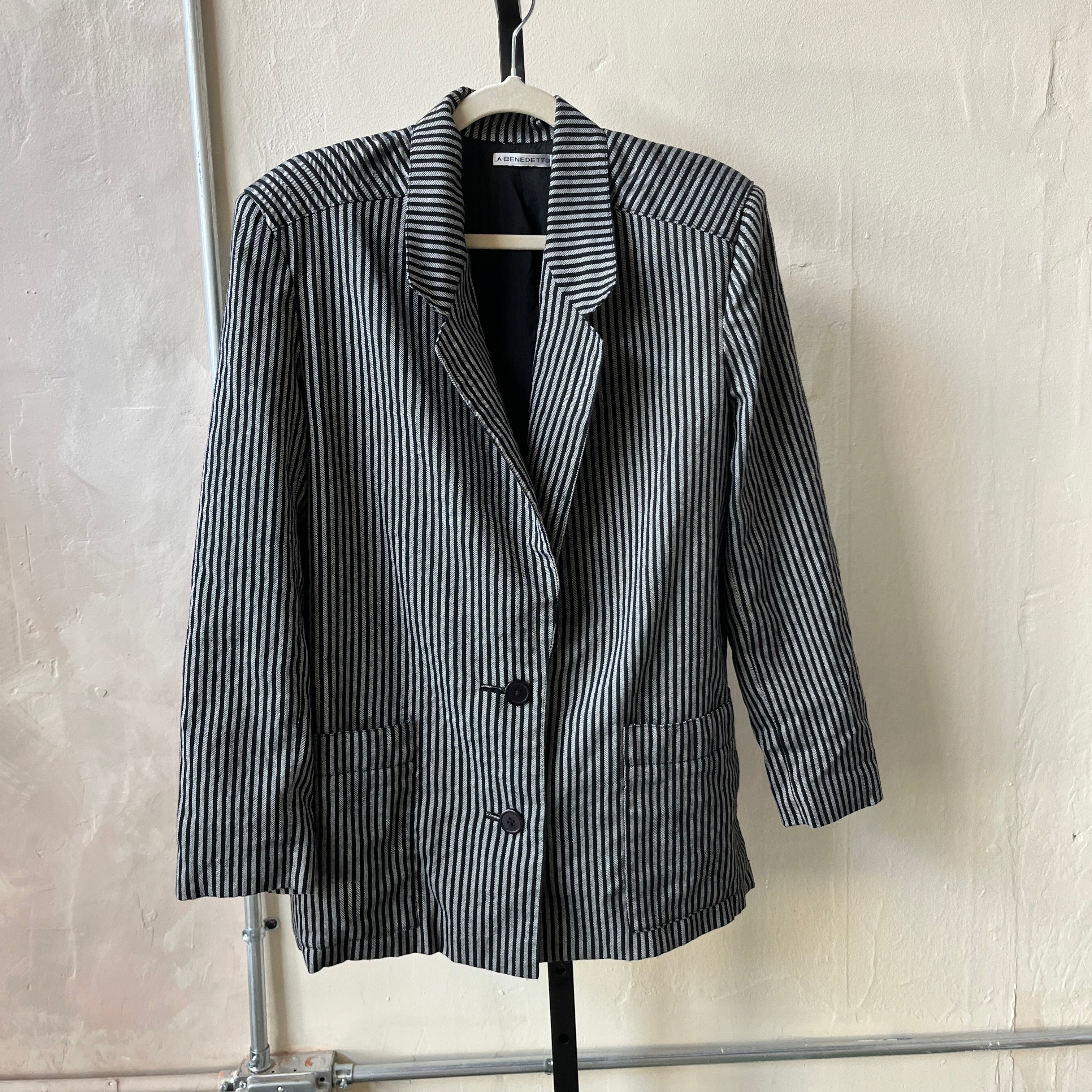 Striped Blazer (M)
