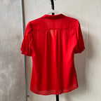 70s Red Levis Blouse (8)