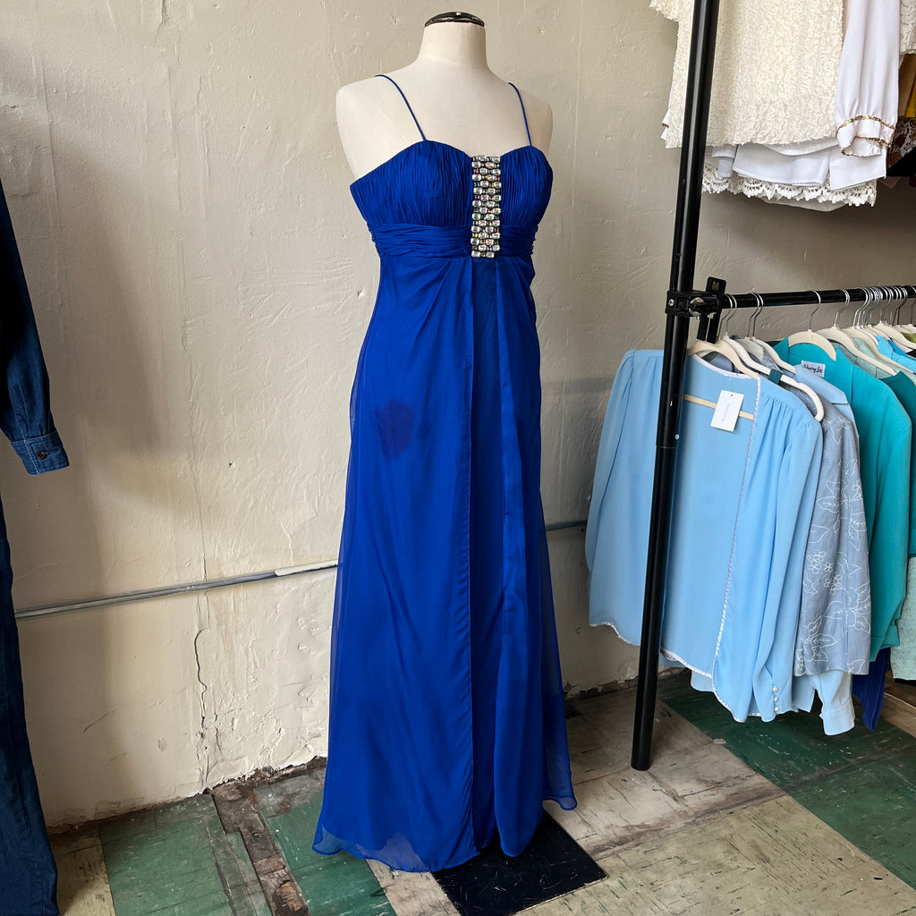 Blue Formal Gown (4)