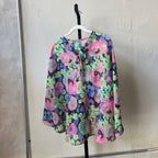 70s Floral Shawl (OS)