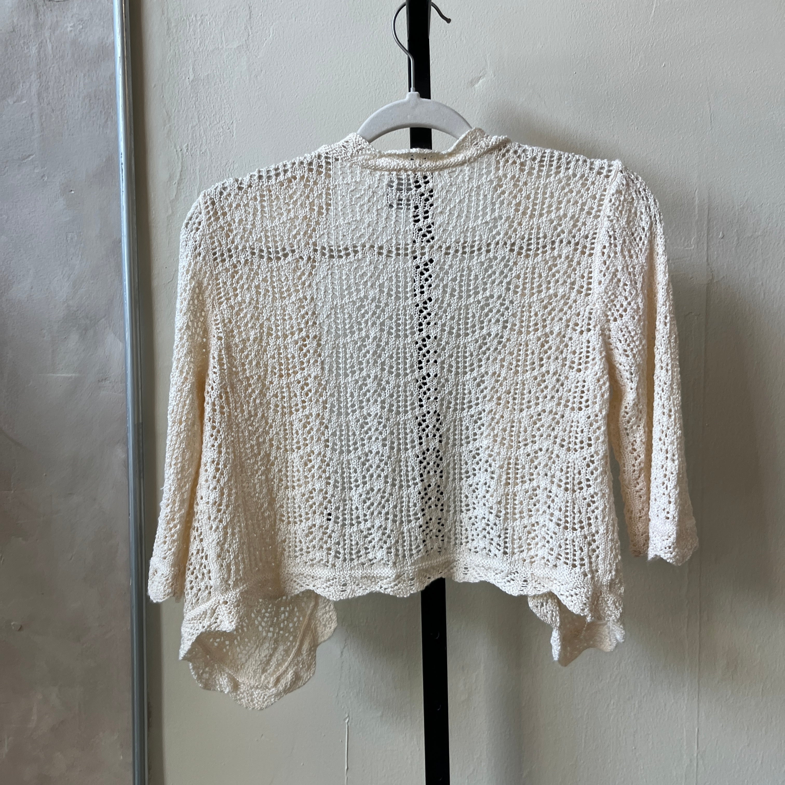 Cream Cardigan (M)