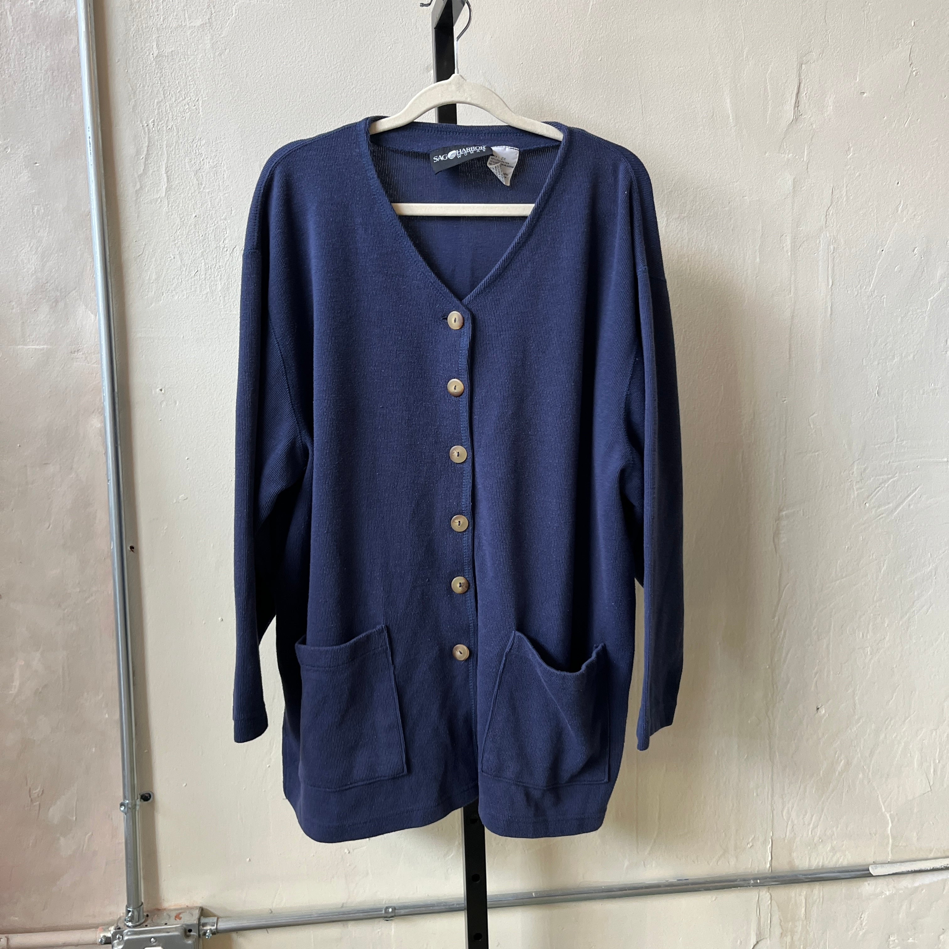 Blue Cardigan (2X)