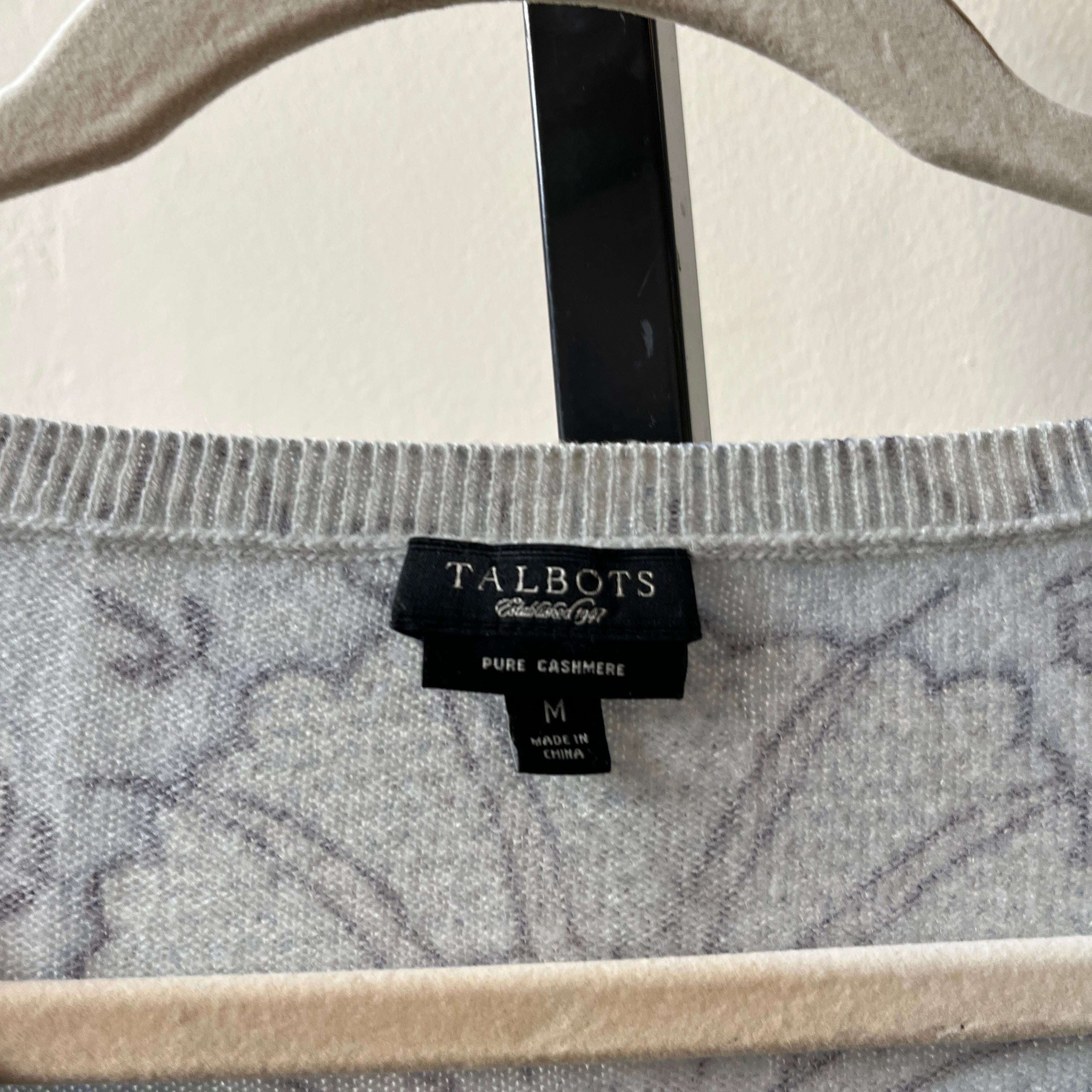 Blue Cashmere Sweater (M)