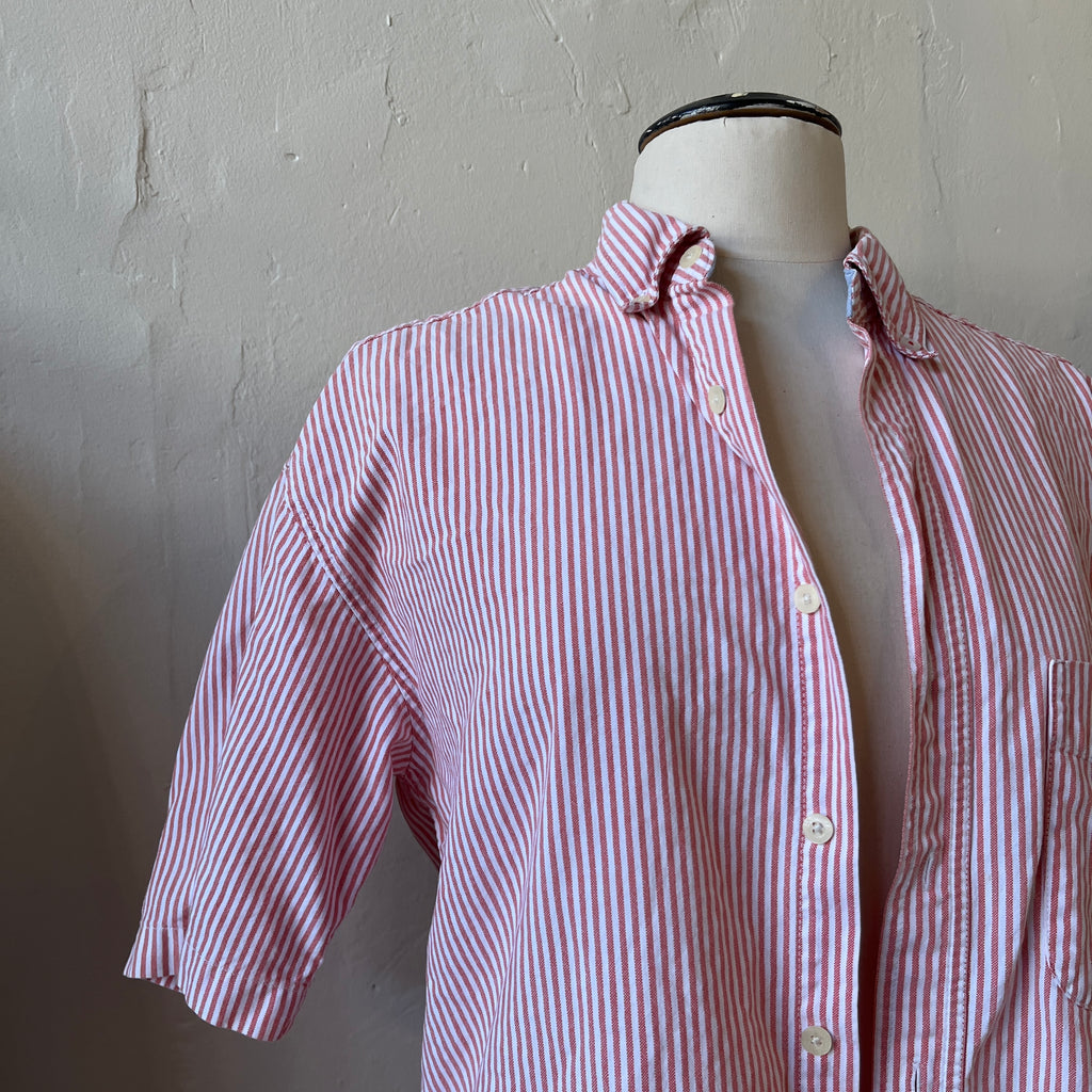 Striped Button Up (L)