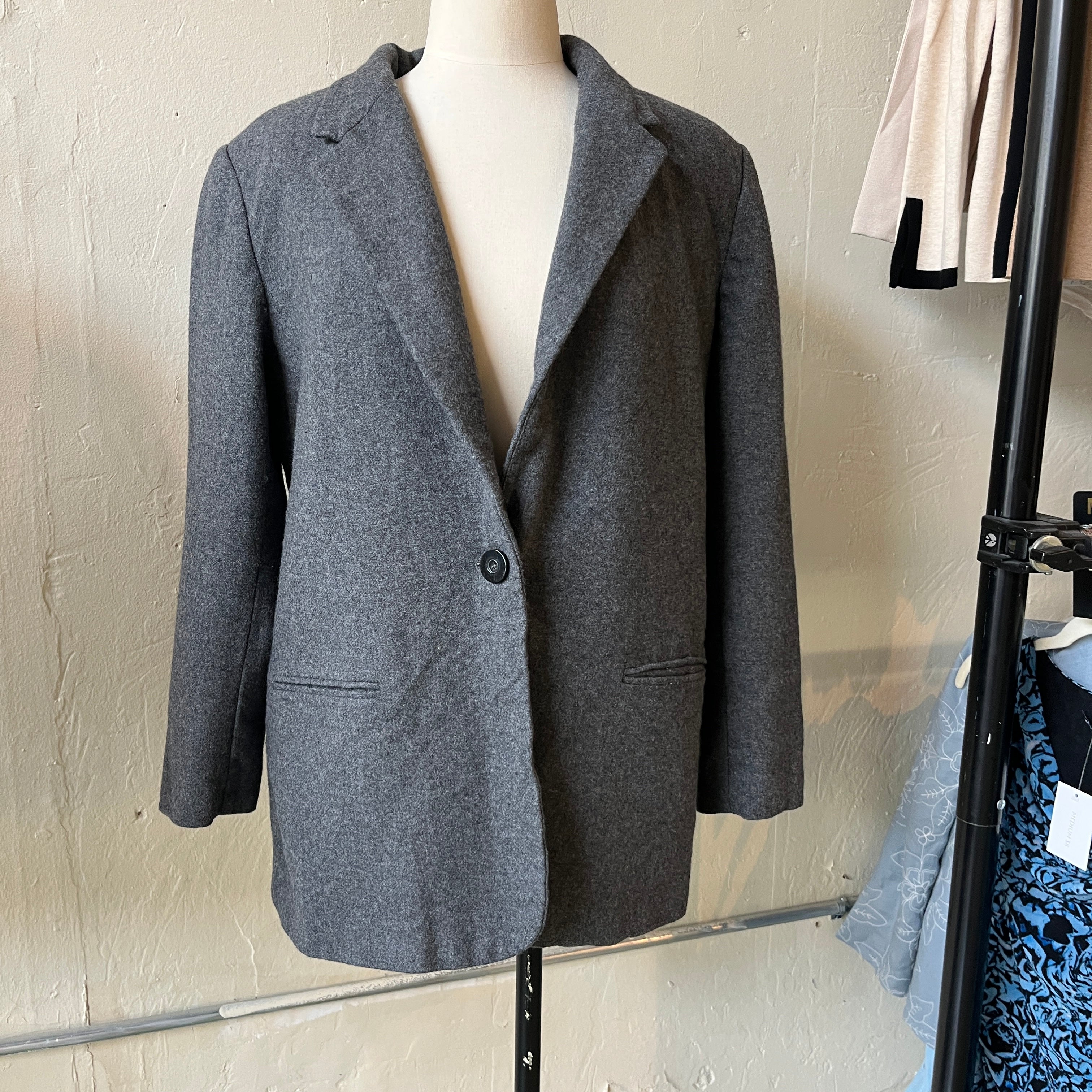 Wool Blend Blazer (18)