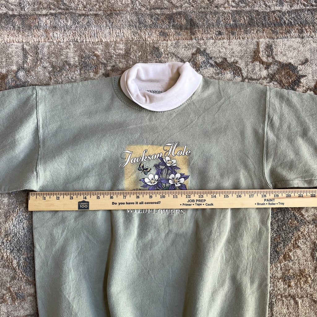 Green Vintage Sweatshirt (S)