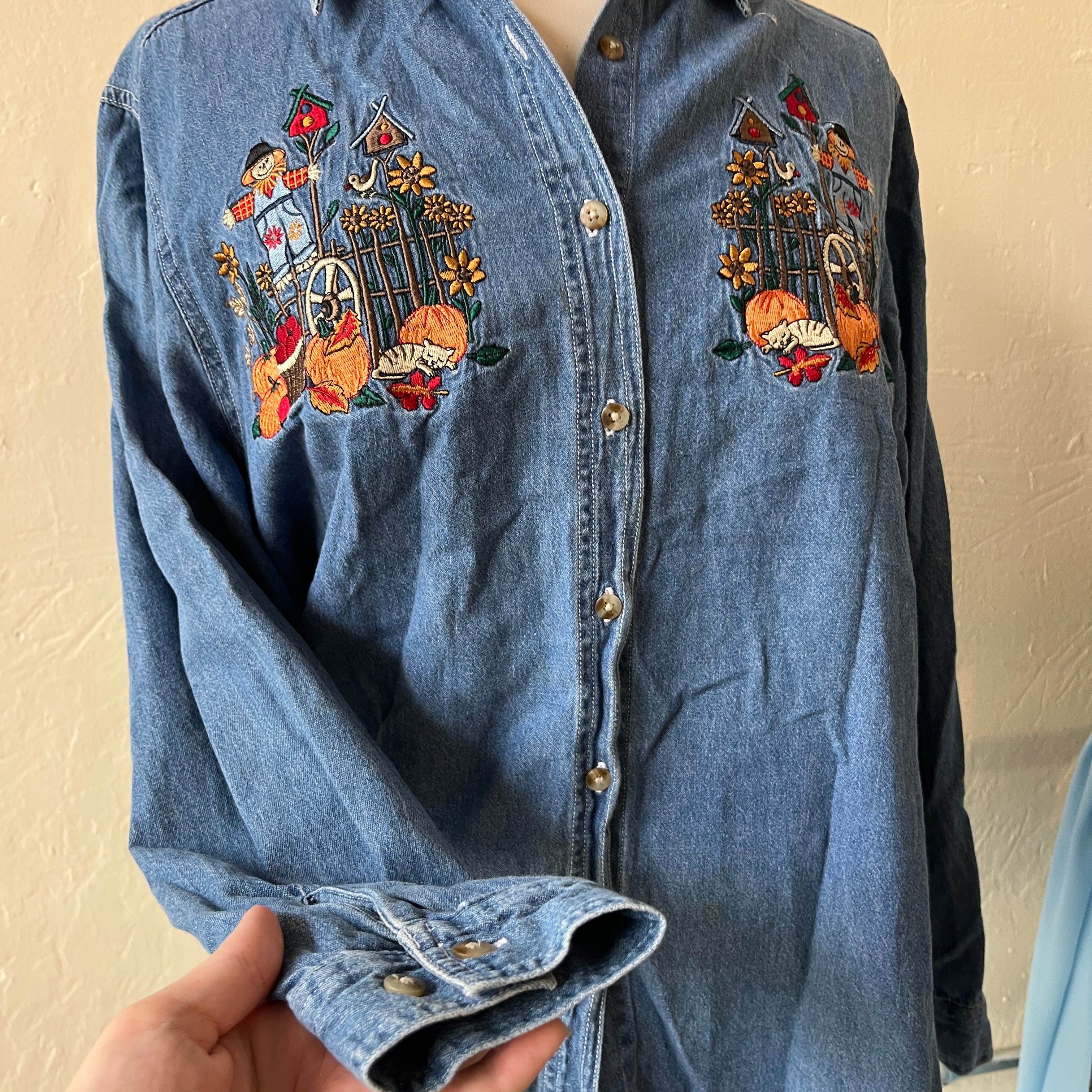 Fall Denim Shirt (L)