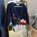 Christmas Santa Cardigan (M)