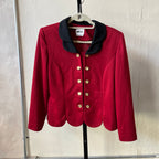Vintage Red Blazer (10)