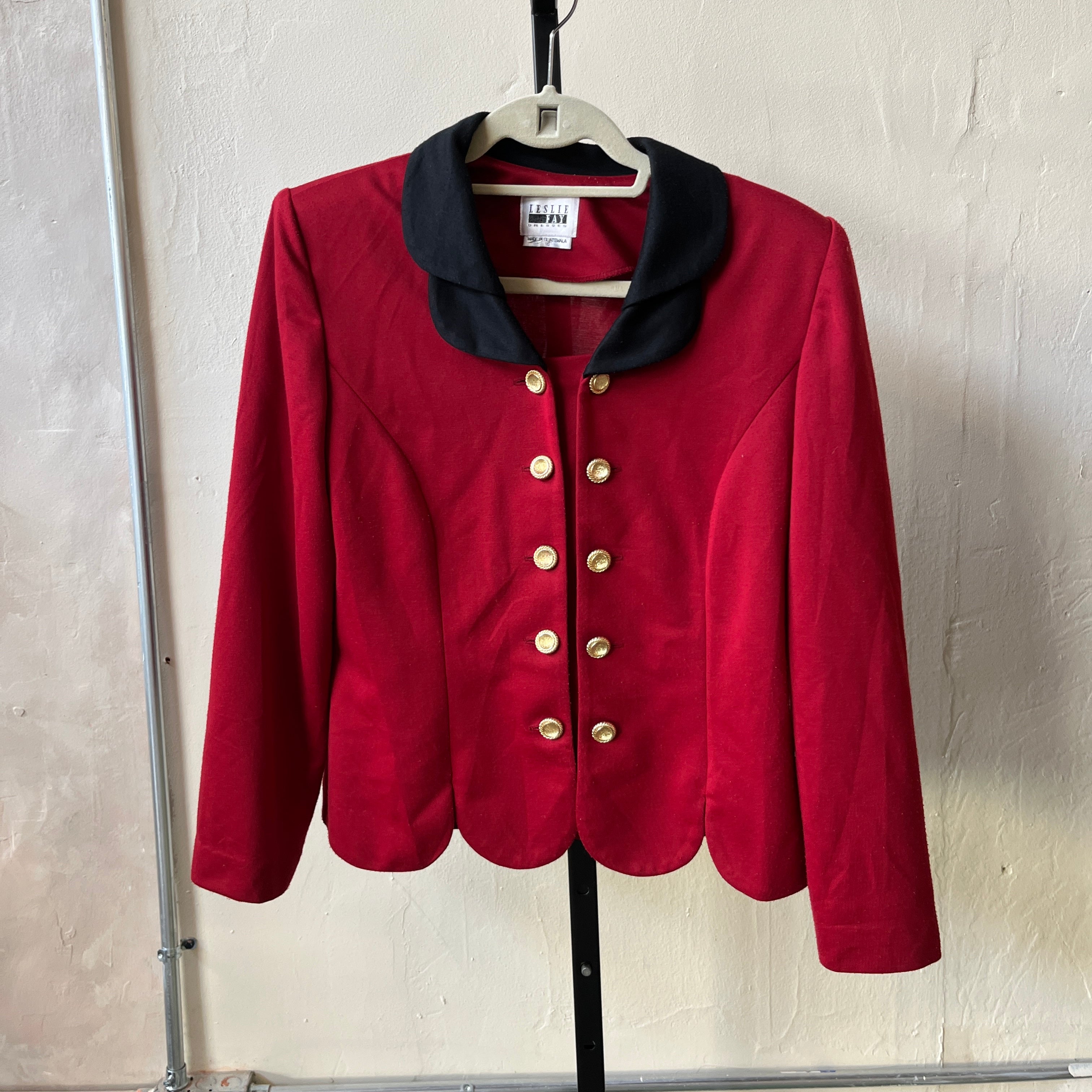 Vintage Red Blazer (10)