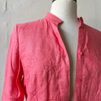 Pink Button Up (S)