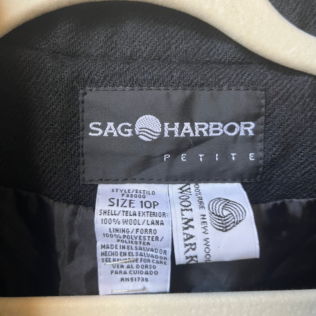 Black Wool Blazer (10P)