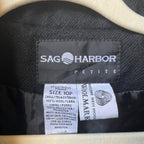 Black Wool Blazer (10P)