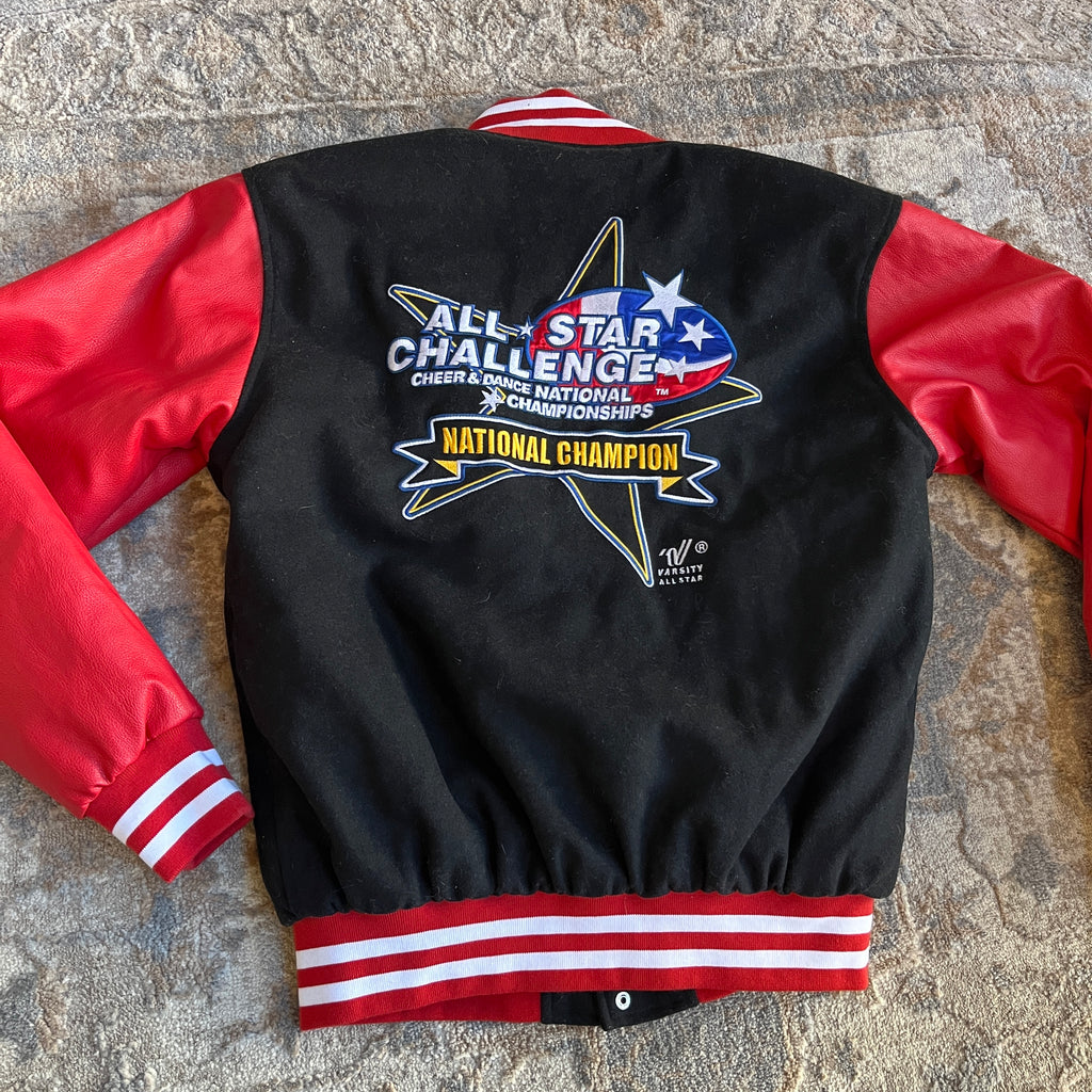 Red & Black Varsity Jacket (M)