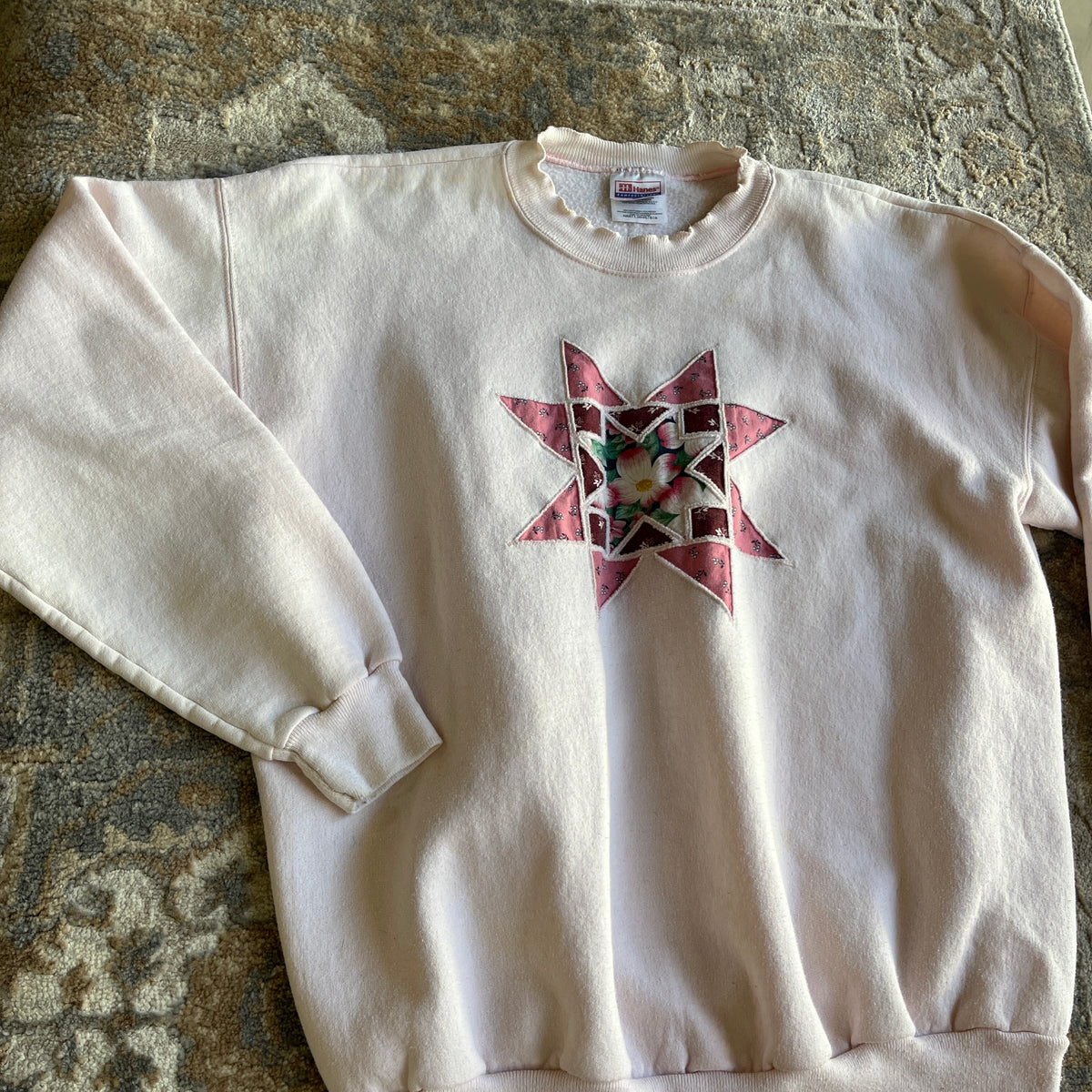 Quilted Sweatshirt (L)