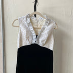 Vintage Velvet Dress (S)