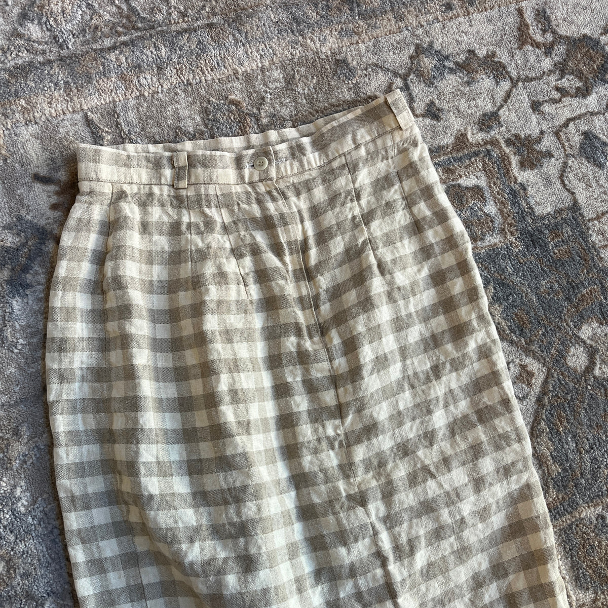 Linen Neutral Skirt (8)