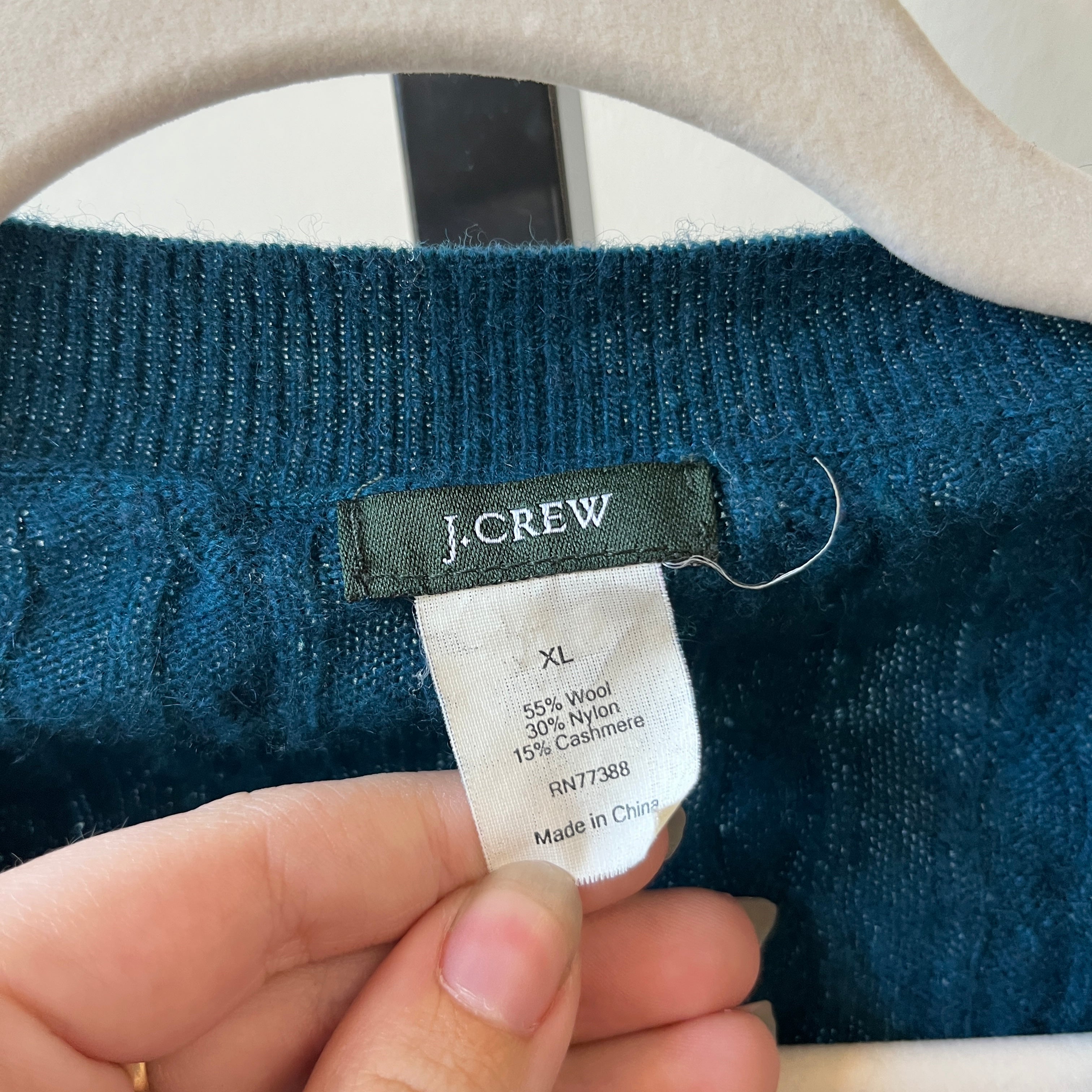 Wool Cashmere Sweater (M)