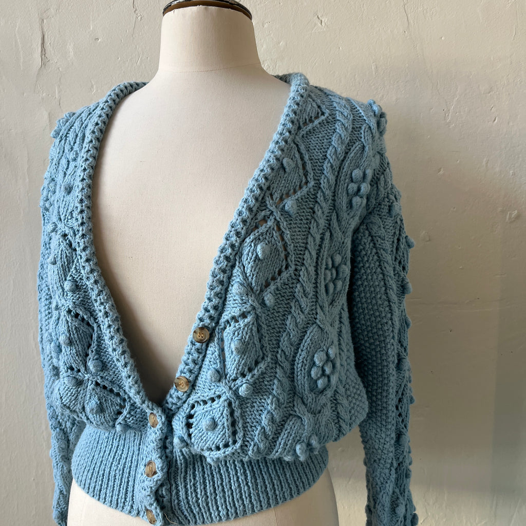 Blue Cardigan (S)