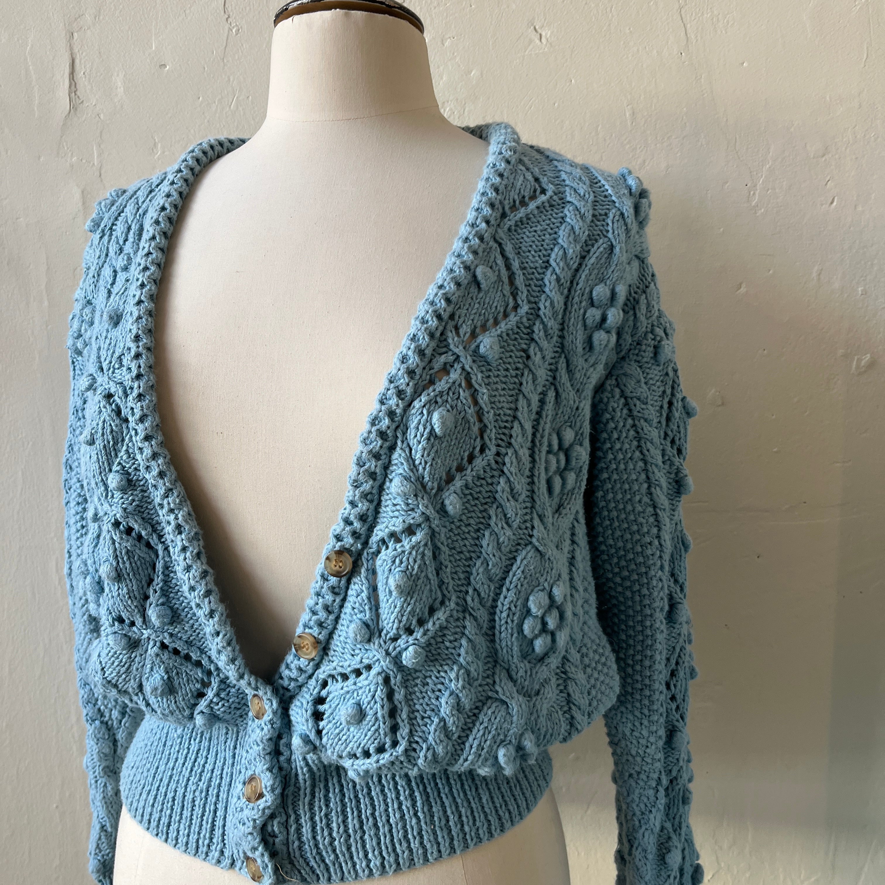 Blue Cardigan (S)
