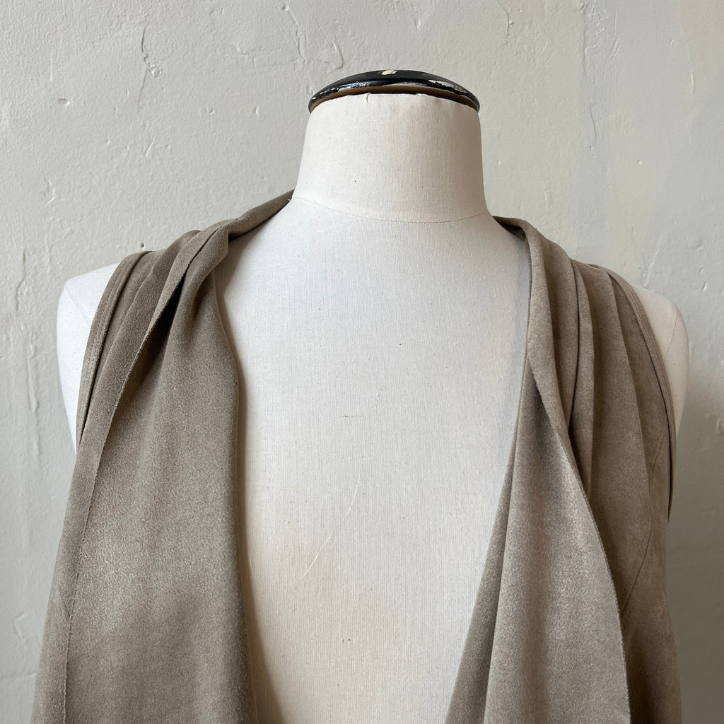 Faux Suede Top (M)
