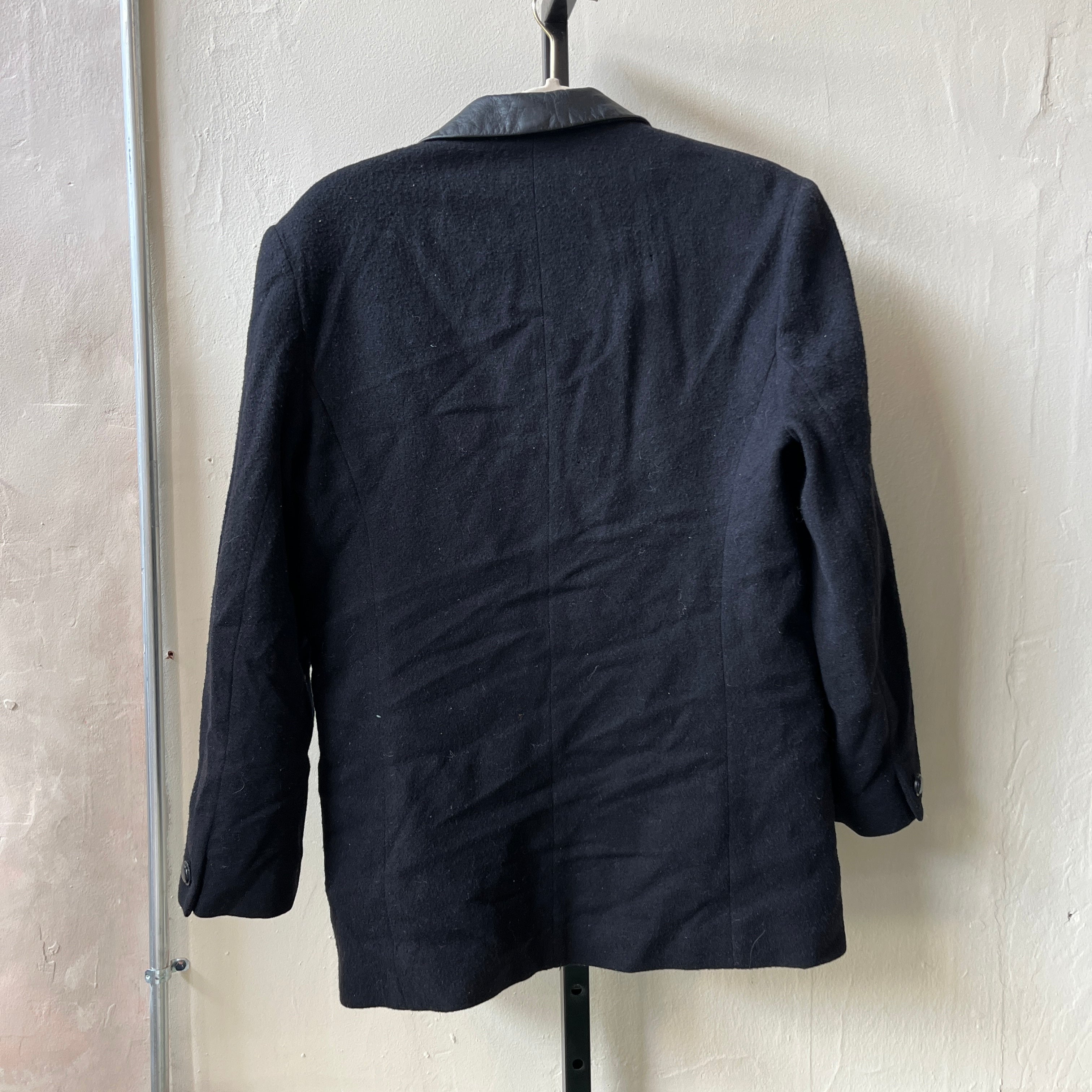 Wool/Leather Blazer (10)