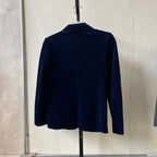 Blue Velvet Blazer (S)