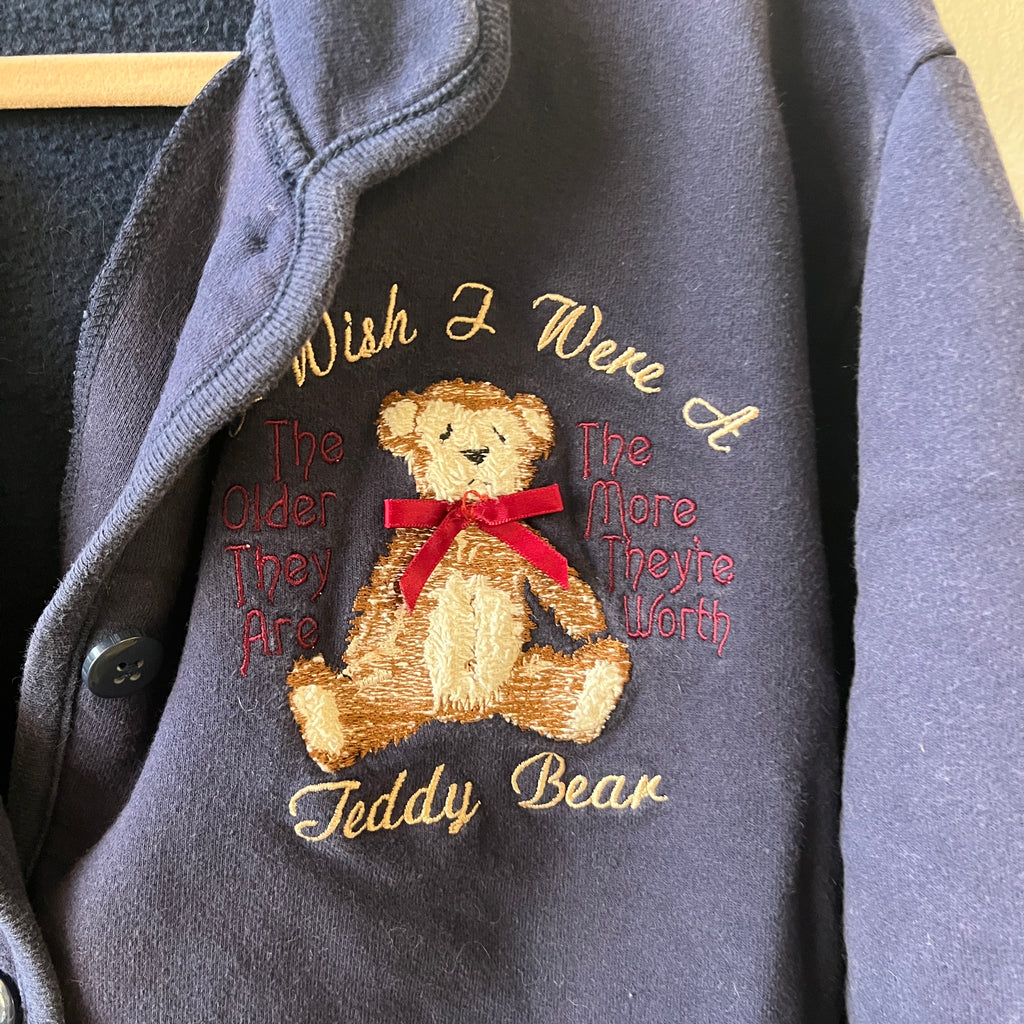 Teddy Bear Cardigan (M)
