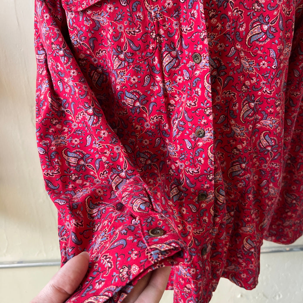 Floral Button Up (XL)