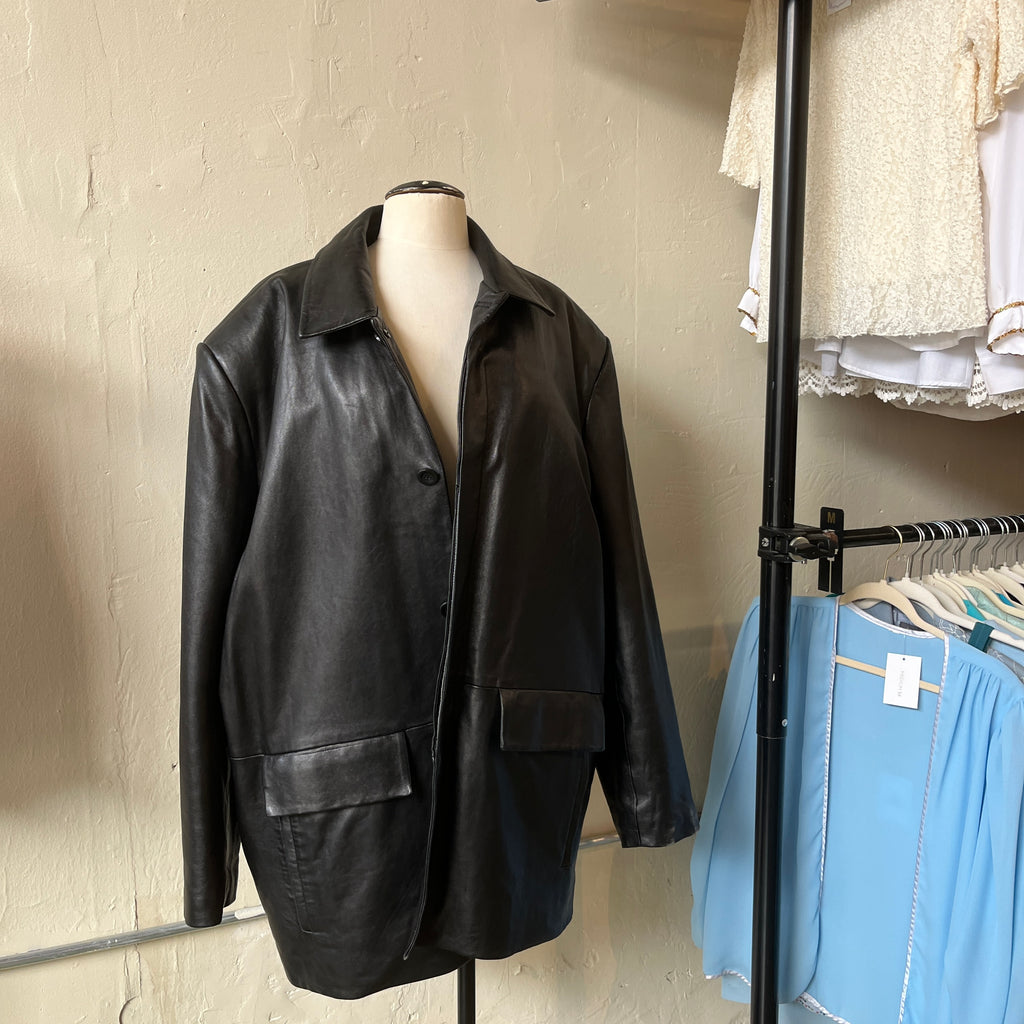 Leather Jacket (XXL)