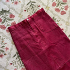 Metallic Red Skirt (S)