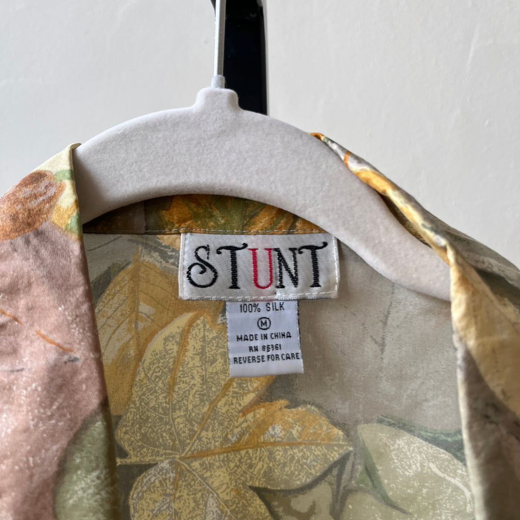 Silk Button Up (M)