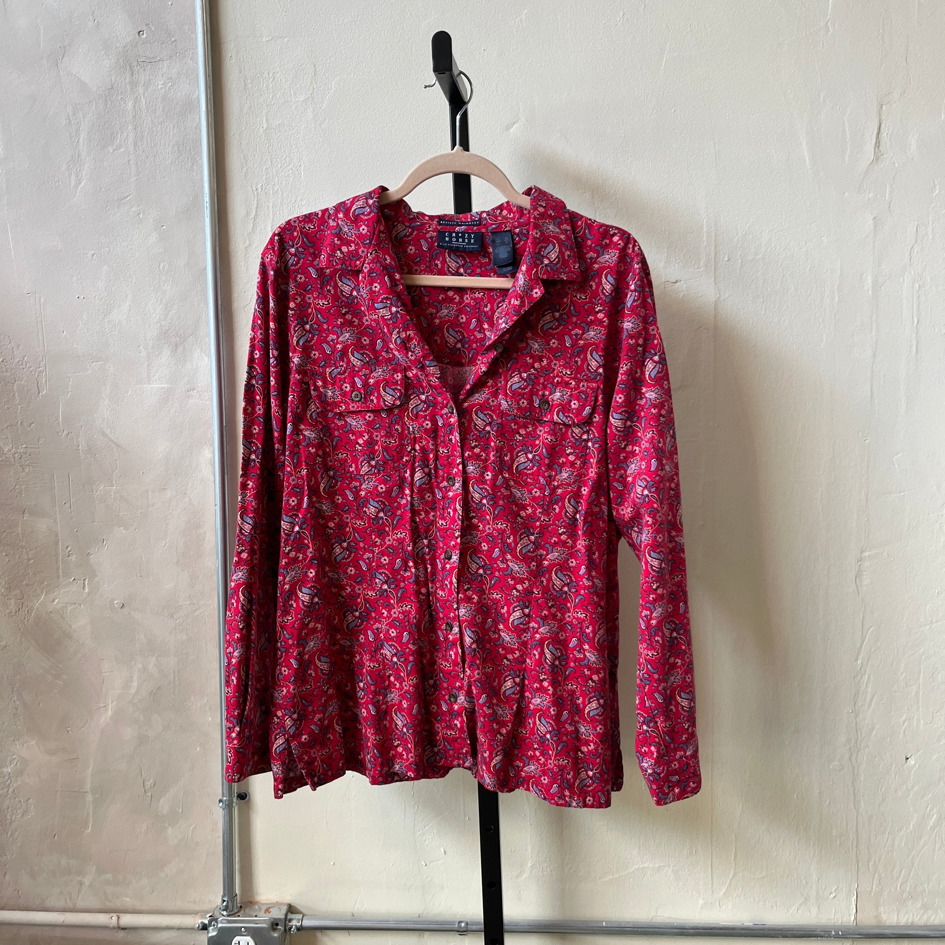 Floral Button Up (XL)