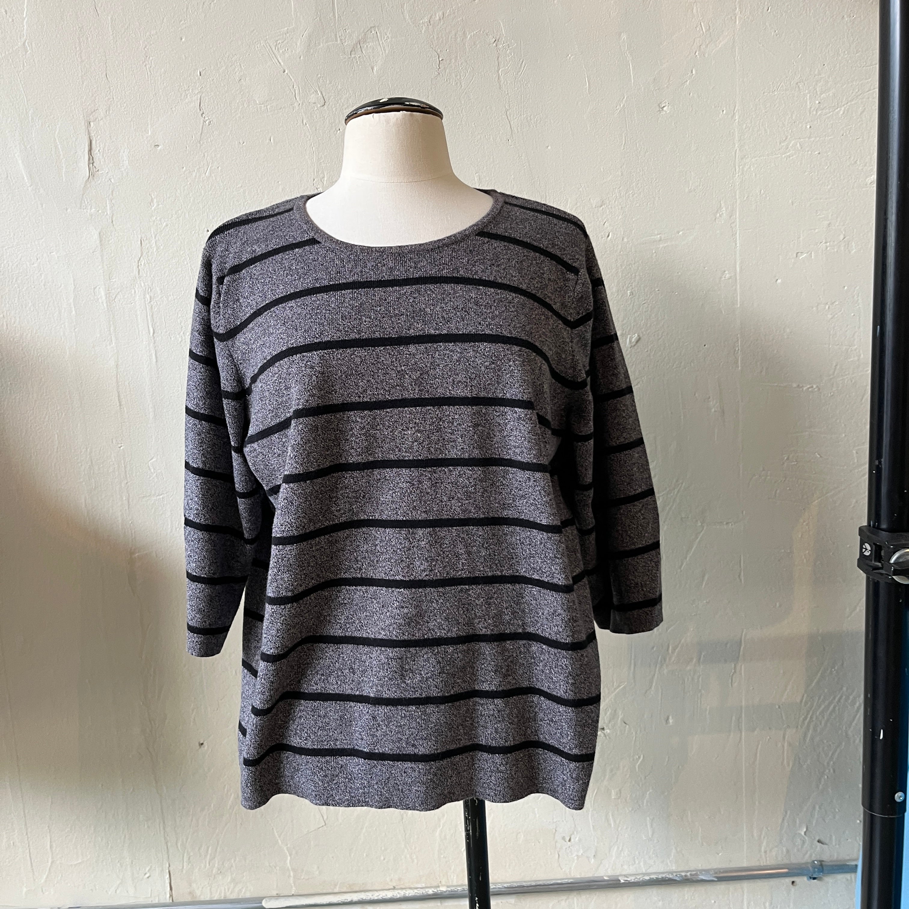 Striped Sweater (2X)