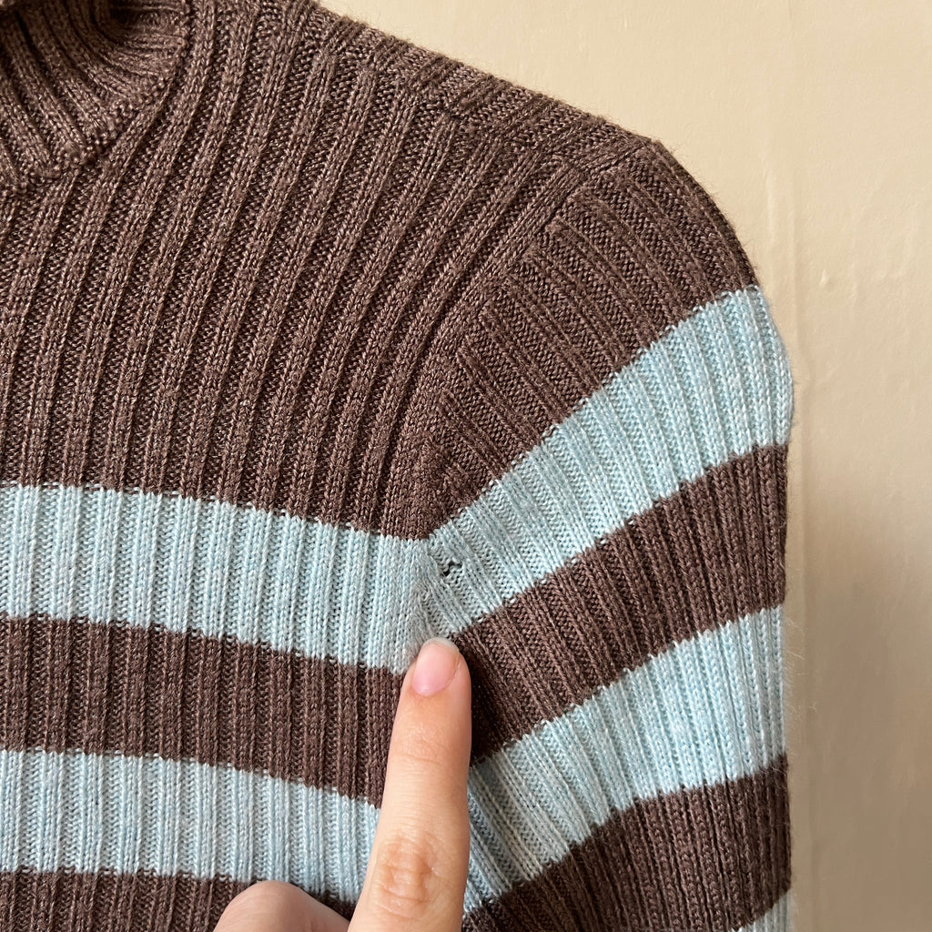 Striped Turtleneck (S)
