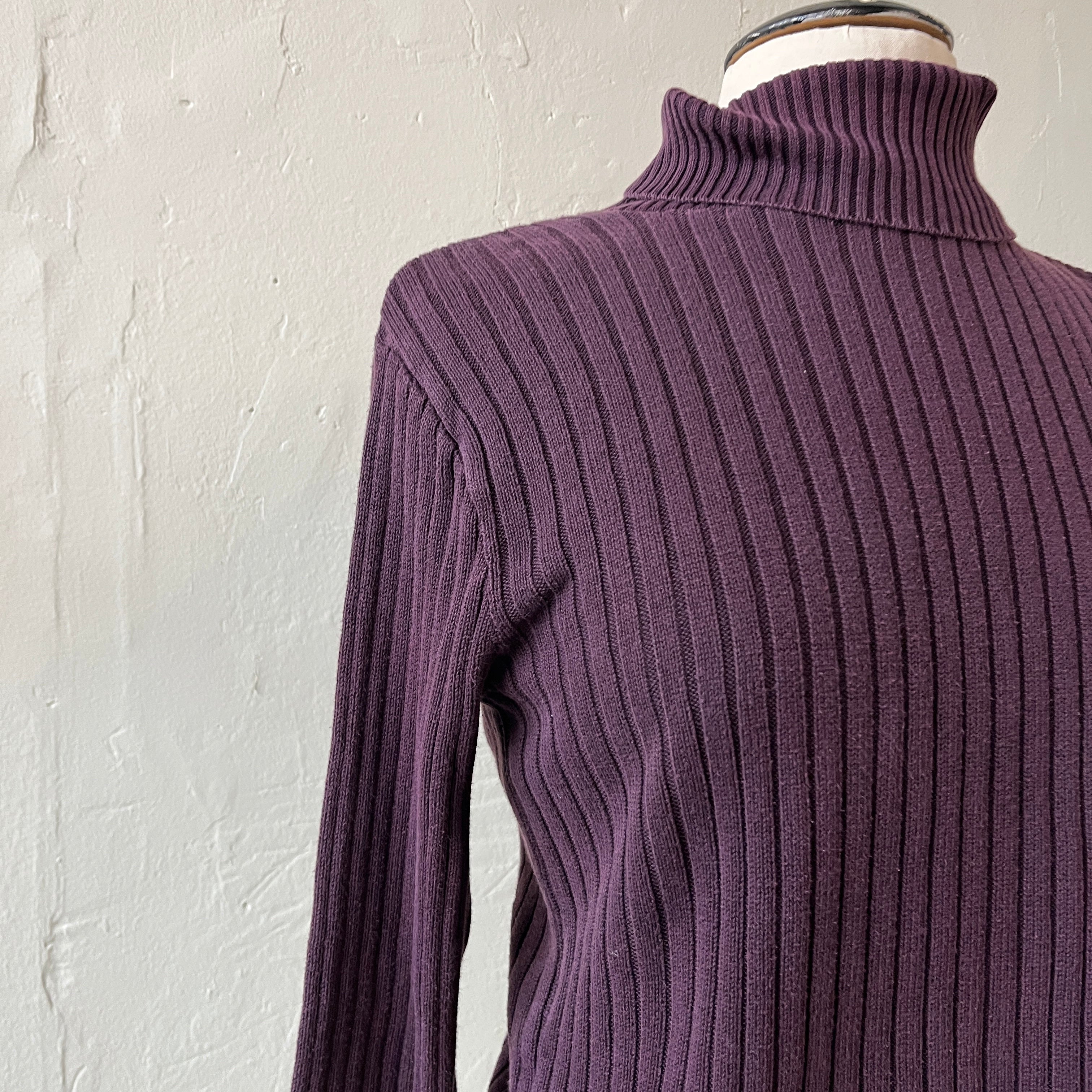 Purple Turtleneck (M)