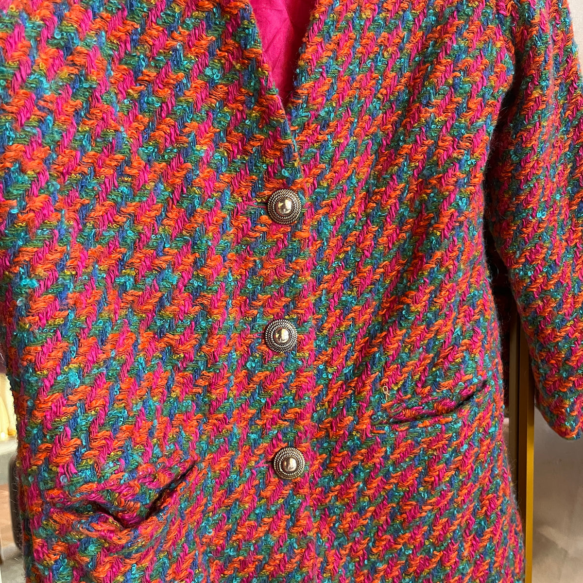 Pink & Blue Blazer (L)