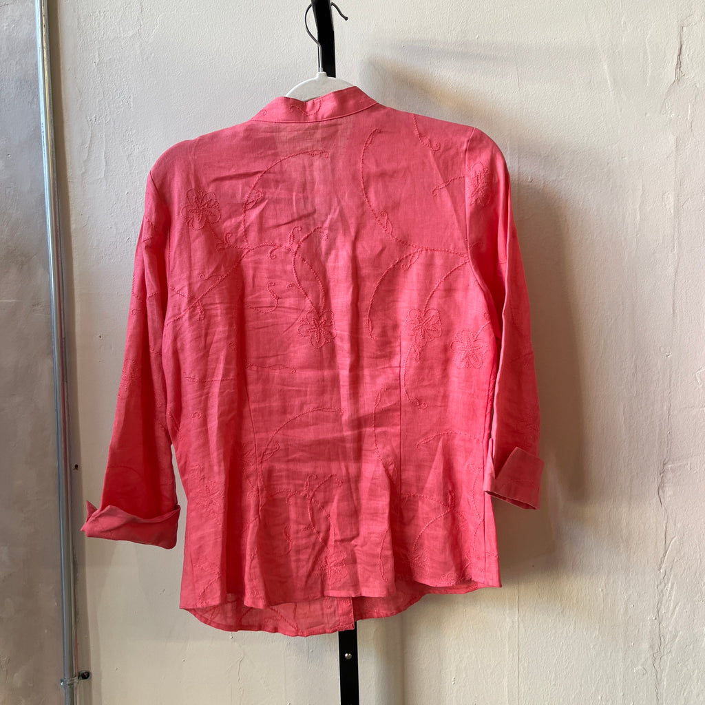 Pink Button Up (S)