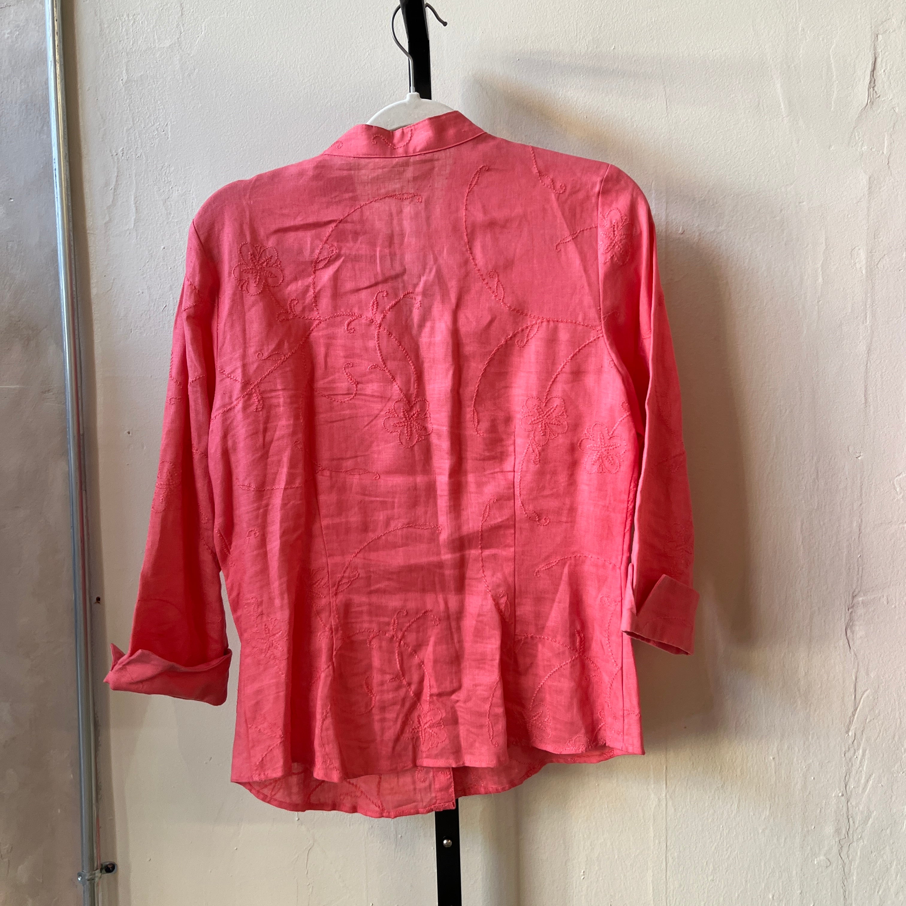 Pink Button Up (S)