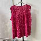 Y2K pink tank (3X)