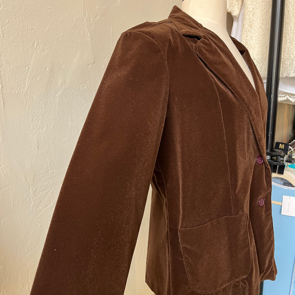 70s Velvet Blazer (M)