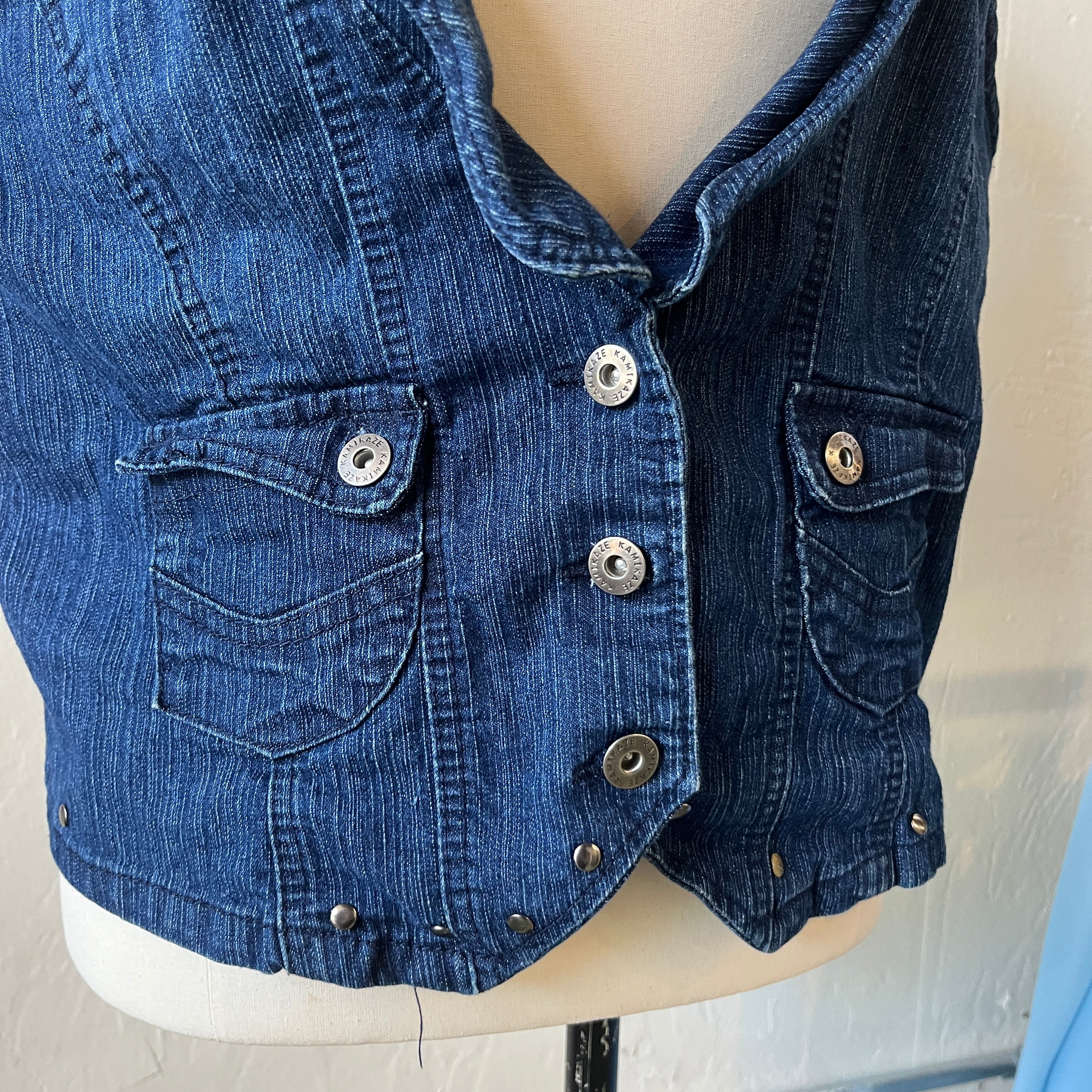 Denim Vest (2X)