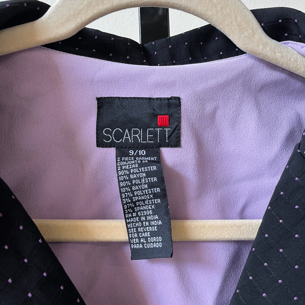 Black & Purple Blazer (9/10)