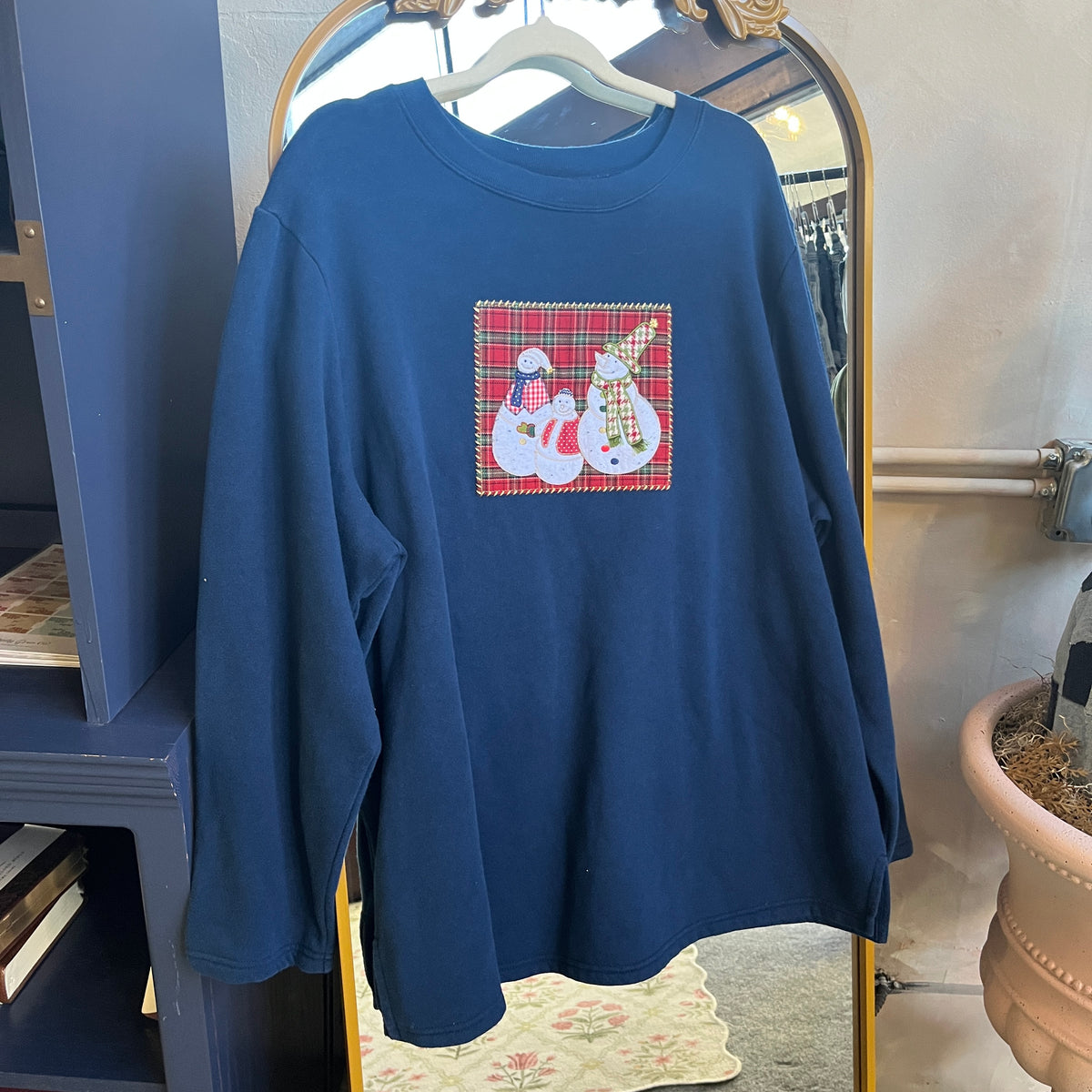 Snowman Sweatshirt (1X)
