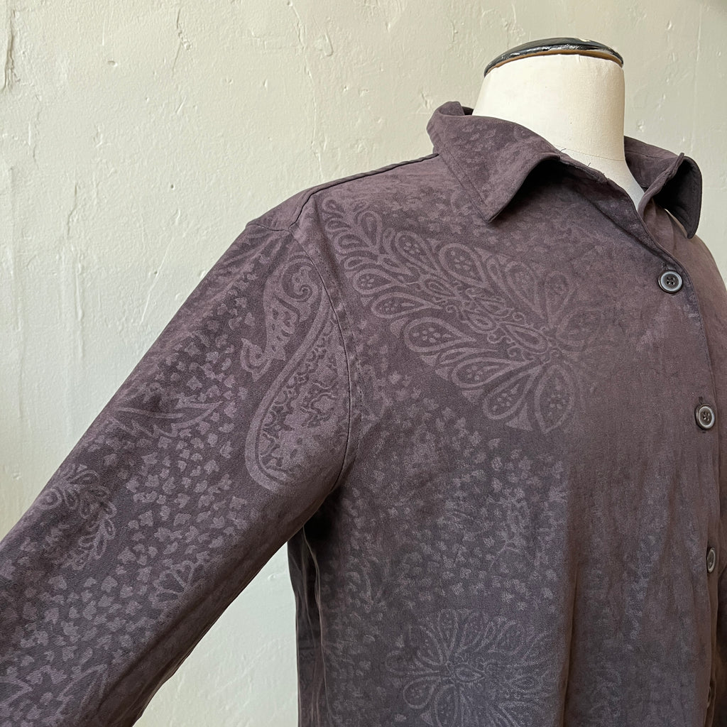 Brown Button Up (M)